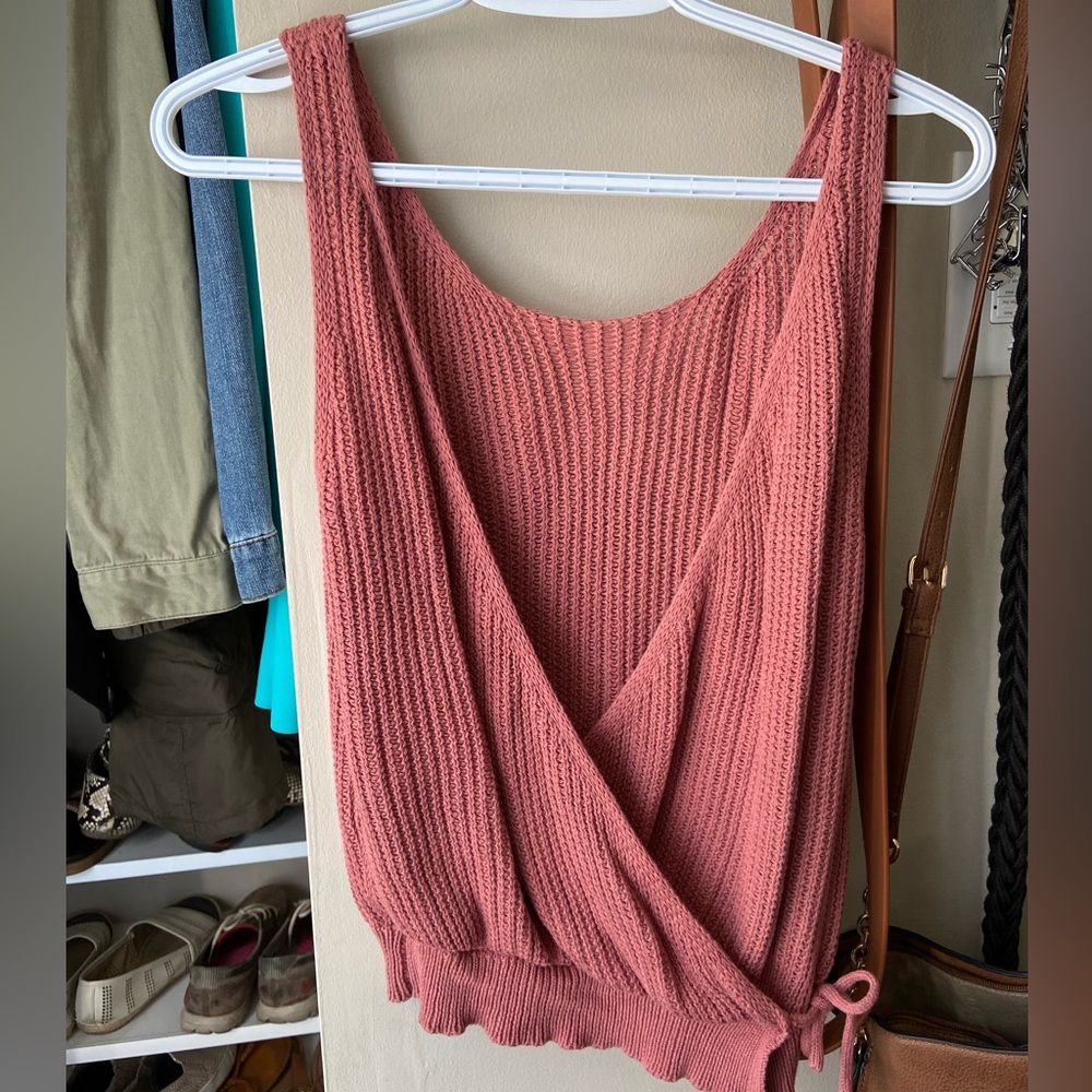 Open Back Knit Tank - Picture 5 of 5